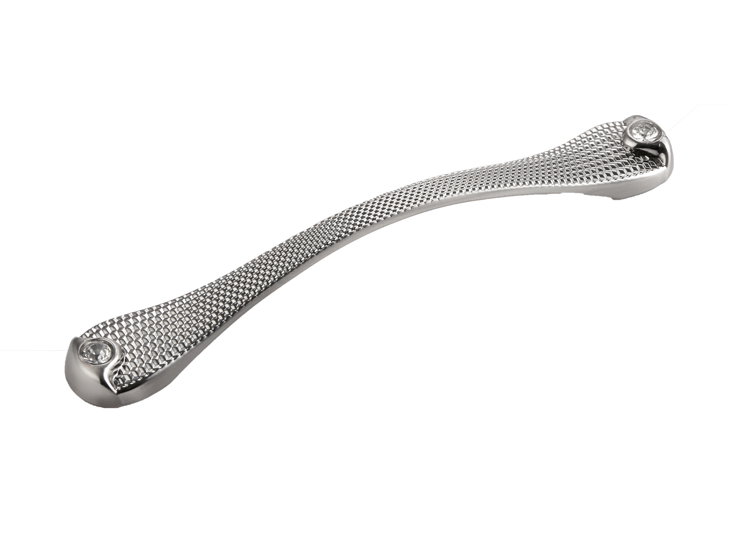 Мебельная ручка-скоба со стразами TL 19.10031-TL 19.10036