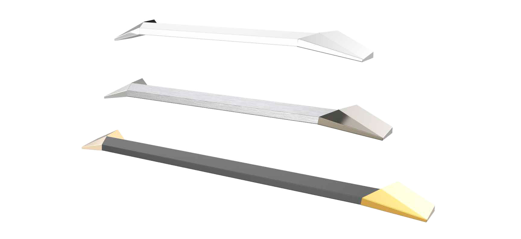 Мебельная ручка-рейлинг TL 12.11208-TL 12.11264